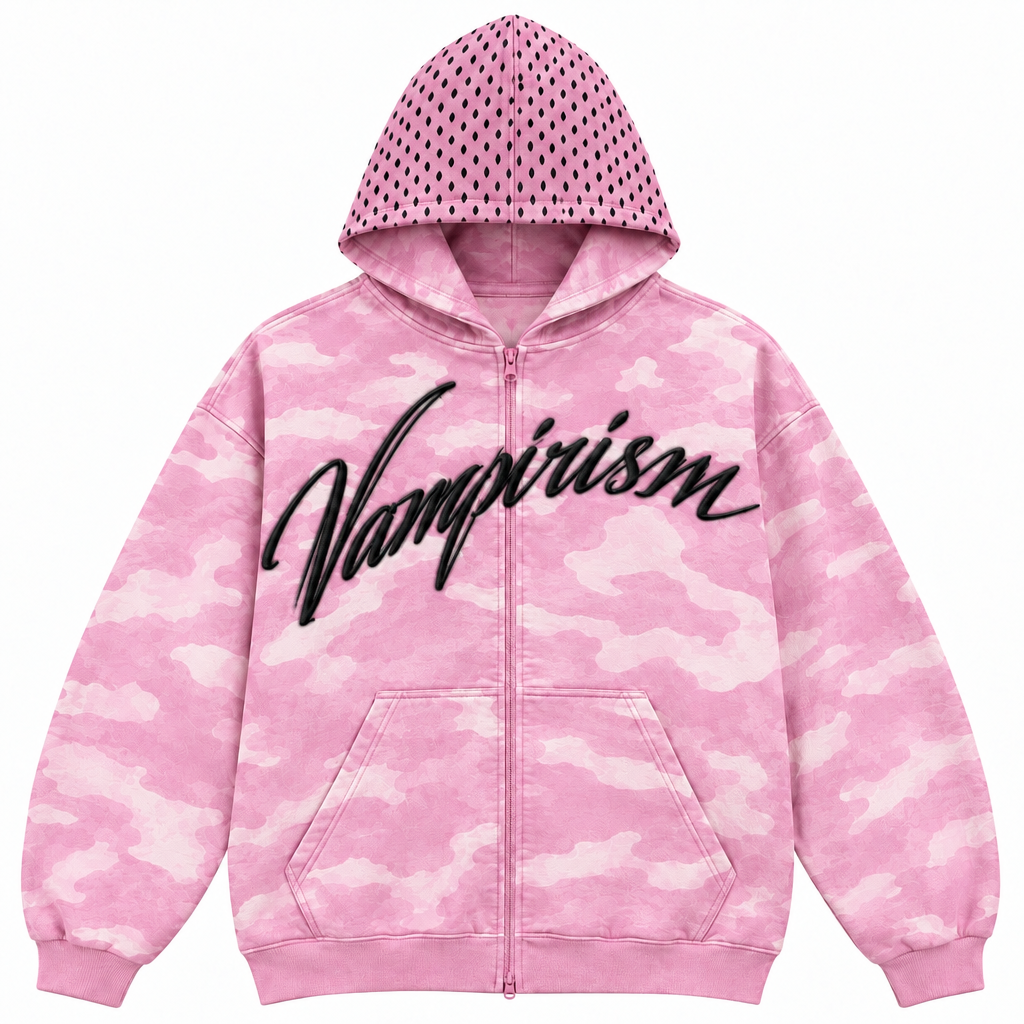 SO’ Camo Vampirism Zip Up
